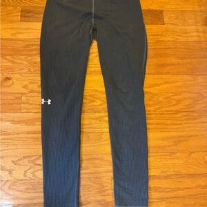 Under Armour Black Leggings Moisture-Wicking Performance